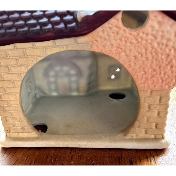 VTG Gift Collection Tea Light Hotel English Tudor Ceramic New Christmas Present - Picture 9 of 12